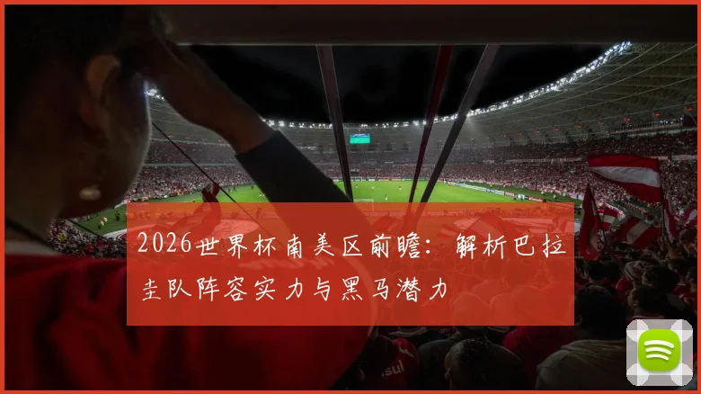 2026世界杯南美区前瞻：解析巴拉圭队阵容实力与黑马潜力